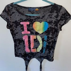 Ocean Drive • One Direction Tie Crop Top